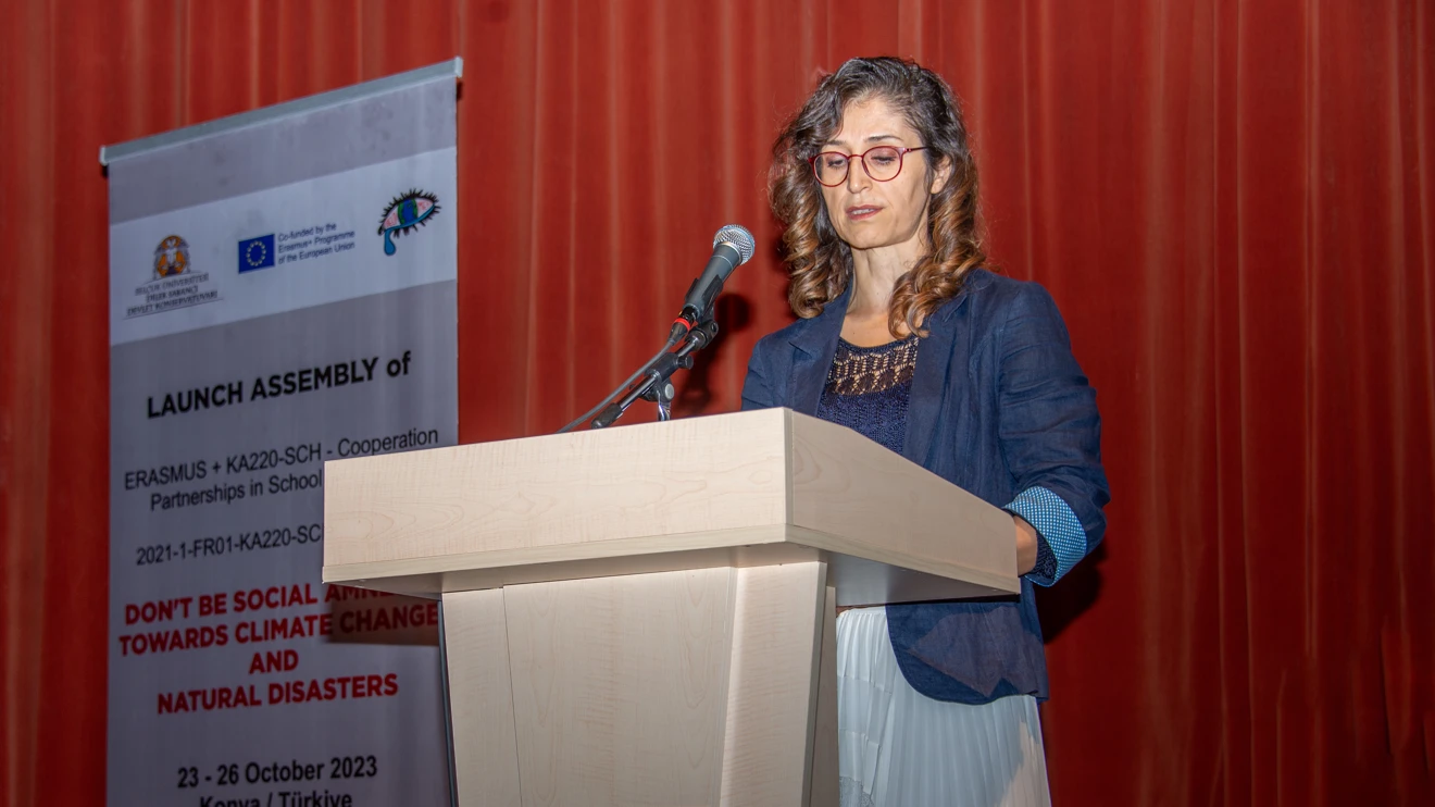 Selçuk Üniversitesinde ‘İklim Krizi ve Doğal Afetlere Karşı Duyarsız Olma’ projesi